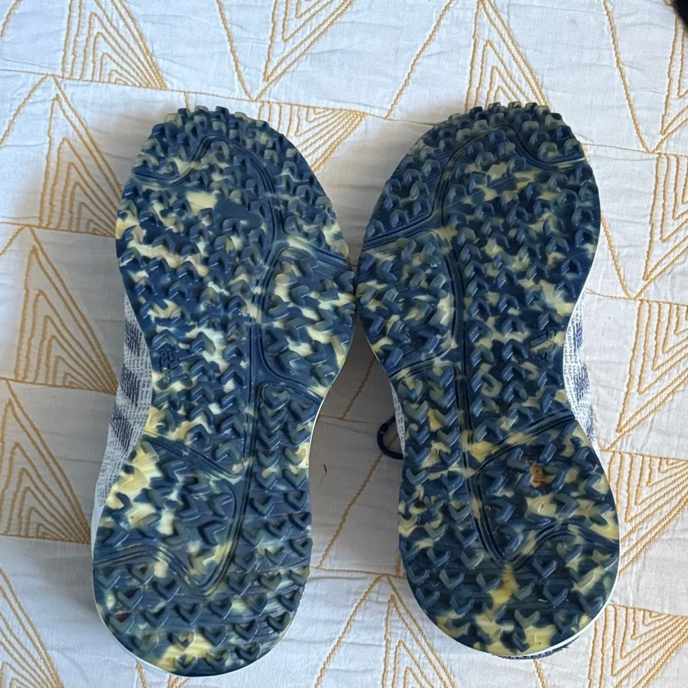 adidas Light Gray and Blue Hybrid Golf Shoes size 9 - Picture 5 of 7